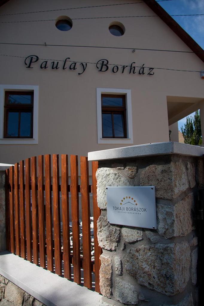 Hotel Paulay Borhaz Es Vendeghaz Tokaj Exteriér fotografie