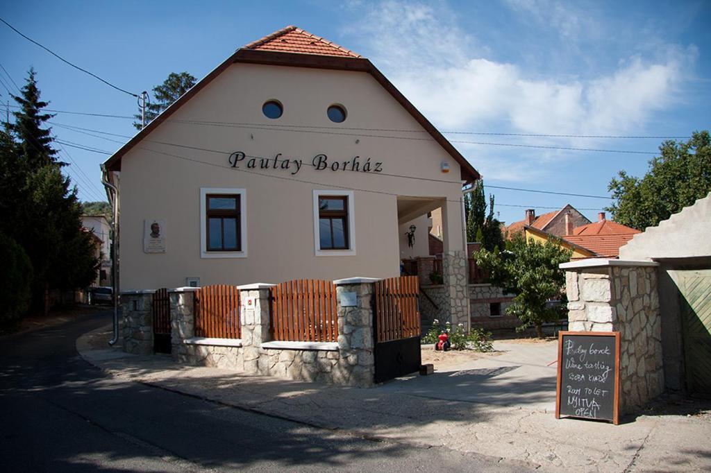 Hotel Paulay Borhaz Es Vendeghaz Tokaj Exteriér fotografie